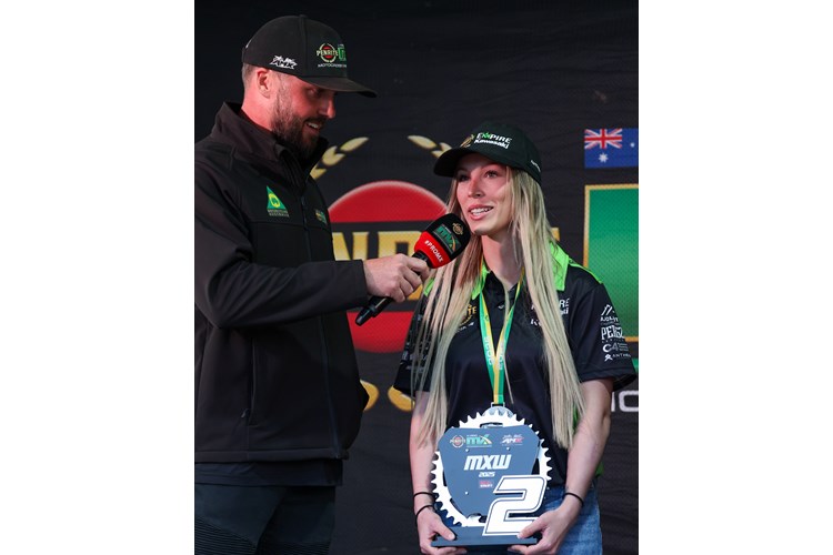 Taylah McCutcheon MXW 2nd Place (Photo Credit: I.D Media)